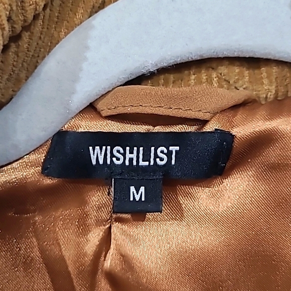 Wishlist Quilted Corduroy Vest Size Medium - Picture 2 of 5